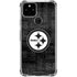 NFL Pittsburgh Steelers Black & White Google Pixel 5 Clear Case